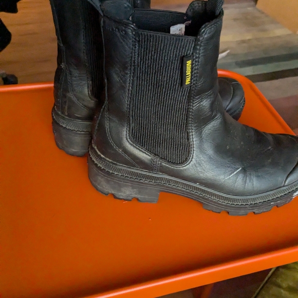 Palladium leather Chelsea boots 7.5 - Picture 6 of 8
